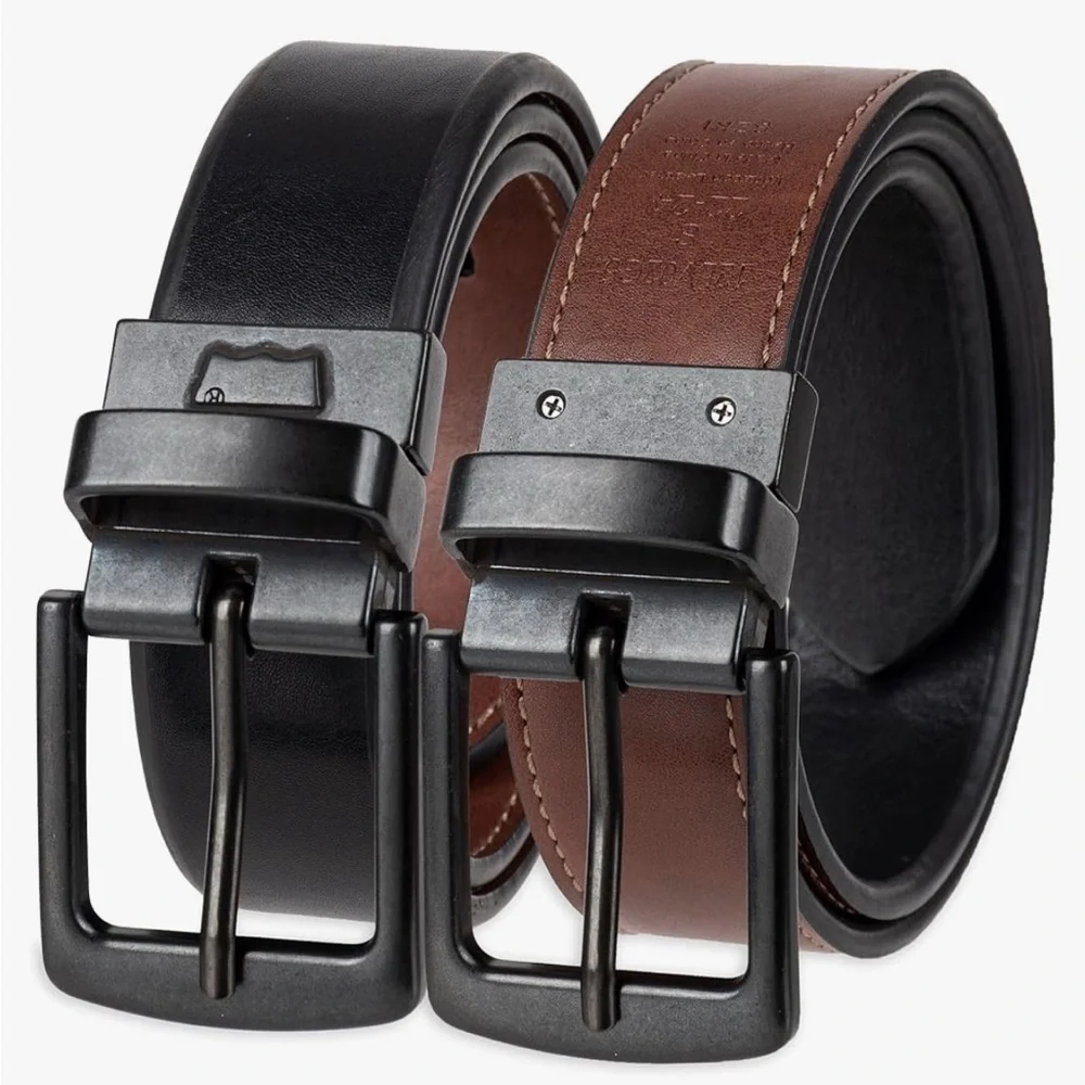 Levi’s black brown reversible boys belt